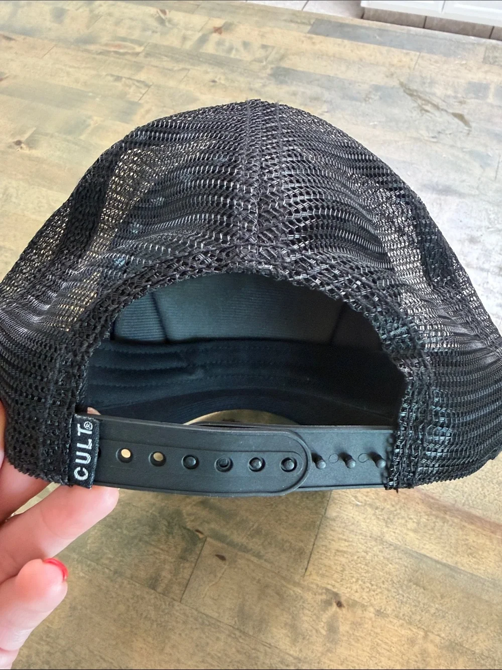 Cult of Individuality Black Trucker Hat “Pretty Good At Bad Decisions